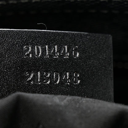 Gucci Imprime Monogram Medium Flat Messenger Bag Black 7 of 11