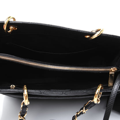 Chanel Caviar Quilted Grand Shopping Tote GST Black 5 of 28