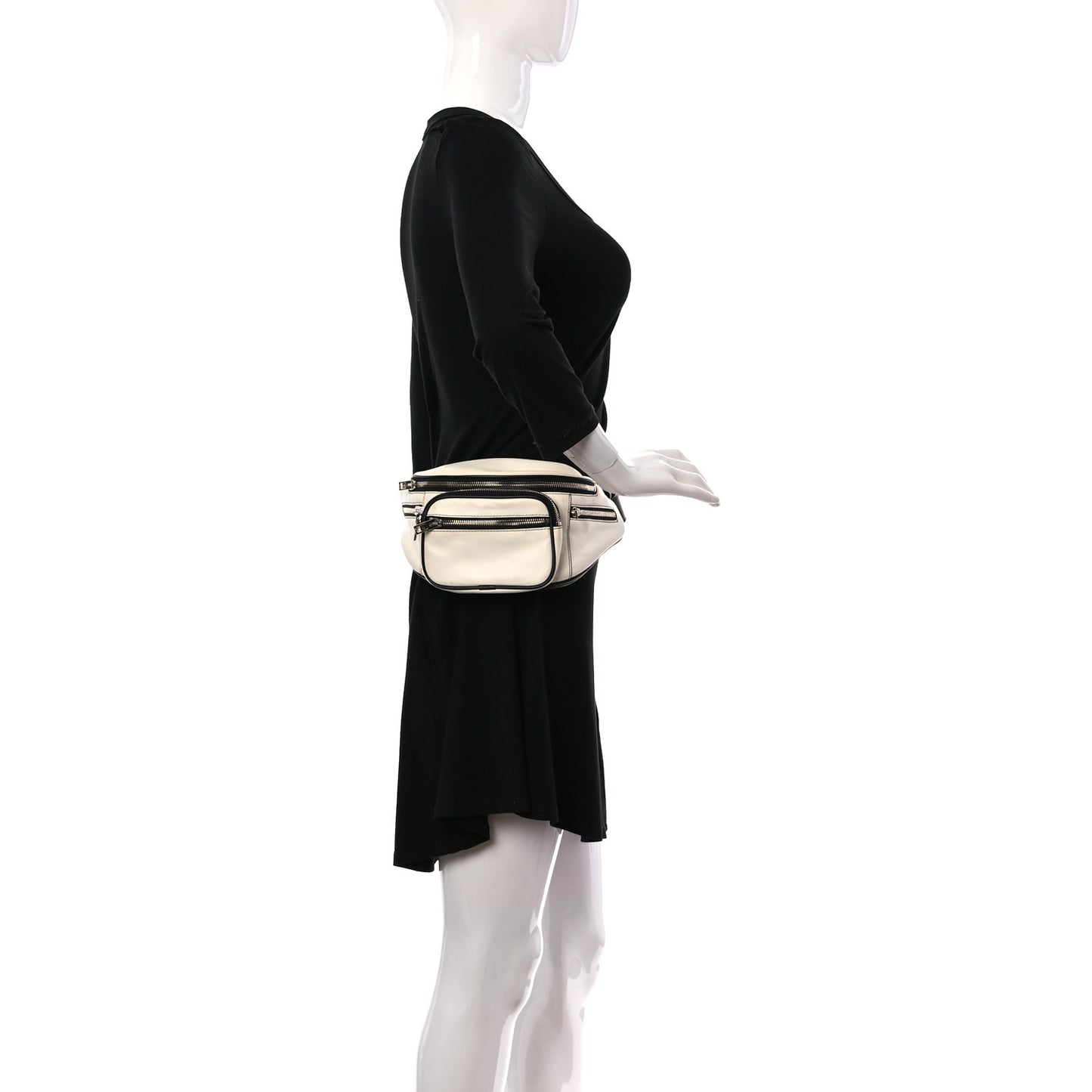 Lambskin Attica Belt Bag White