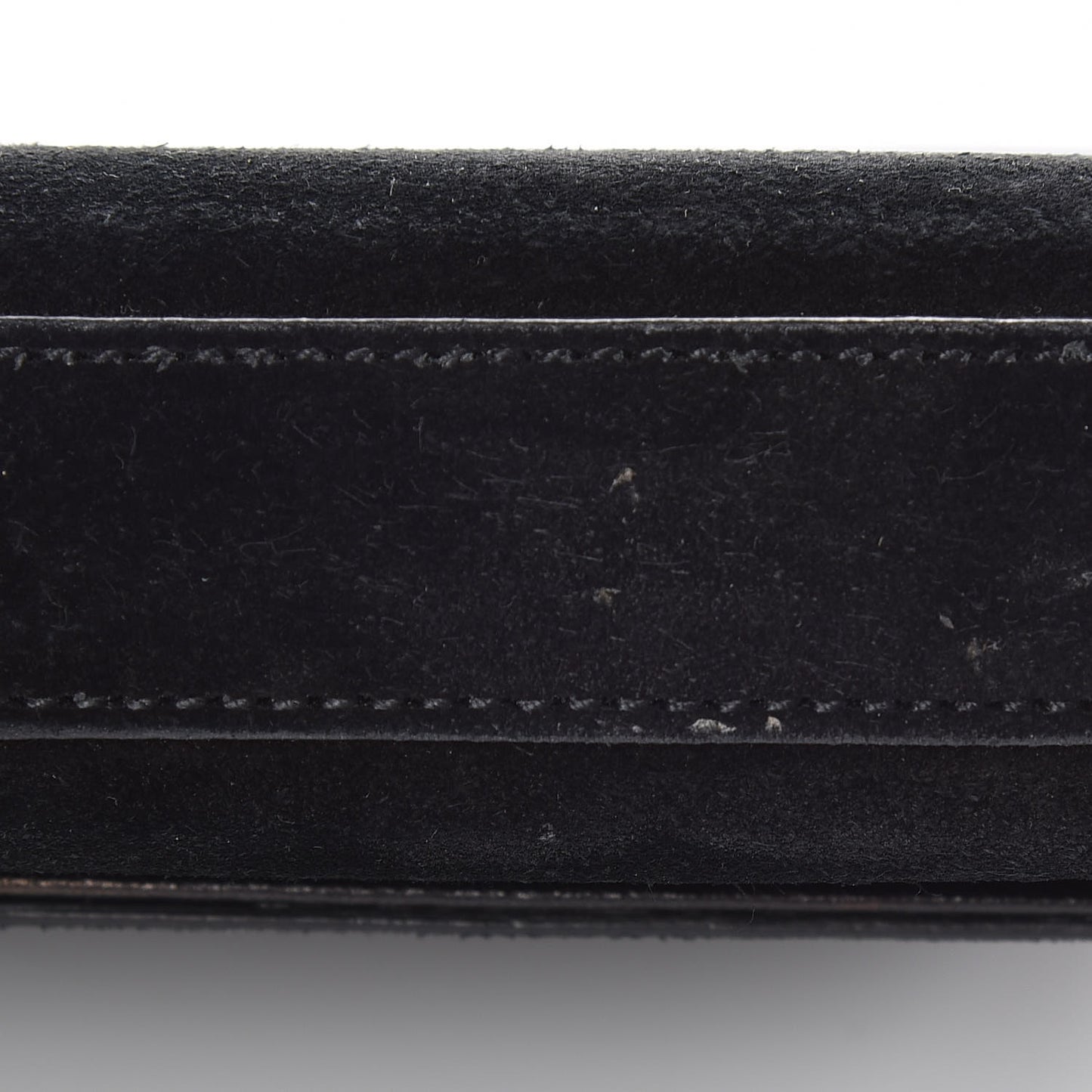 Velvet Classic Monogram Cassandre Tassel Clutch Black