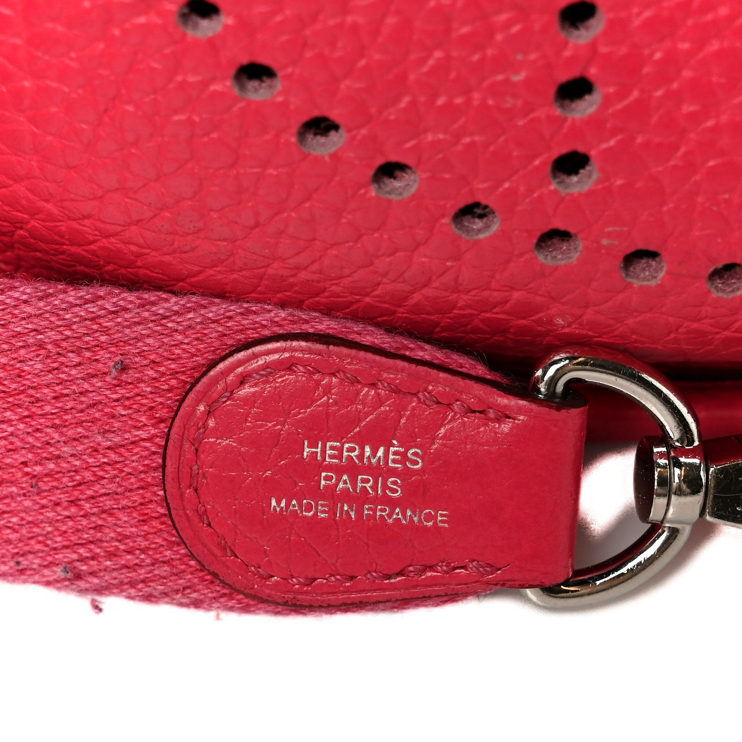 Hermes Taurillon Clemence Evelyne TPM Rose Extreme 1869526