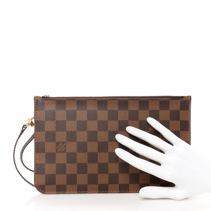 Louis Vuitton Damier Ebene Neverfull MM GM Pochette 2 of 8