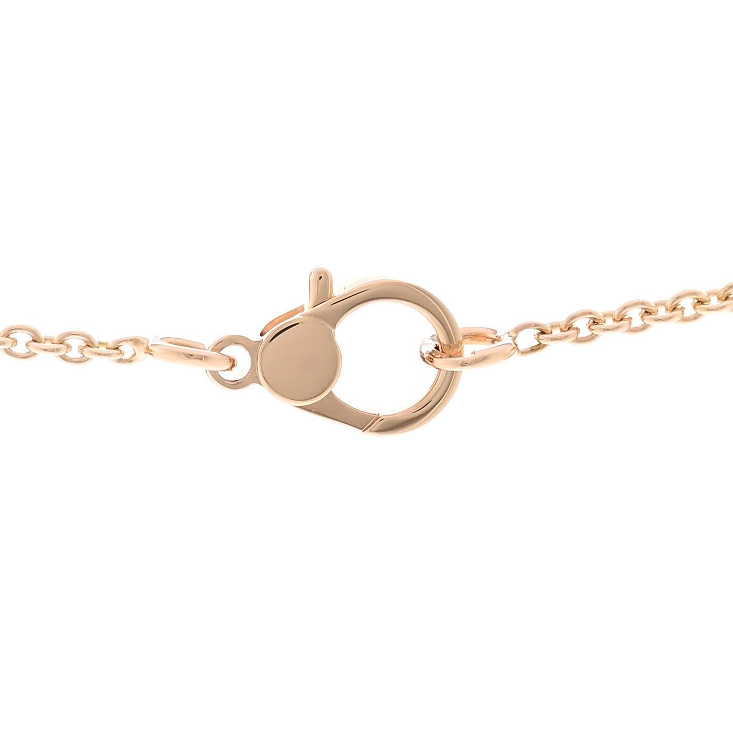 18K Rose Gold Diamond Finesse Pendant Necklace