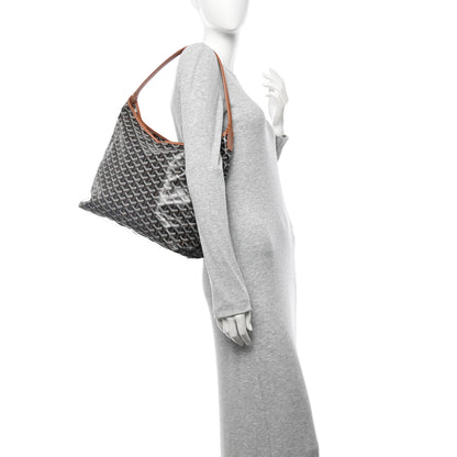 Goyard Goyardine Boheme Hobo Black Gold 2 of 9