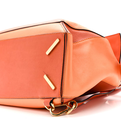 Loewe Calfskin Medium Puzzle Bag Orange Multi 9 of 10