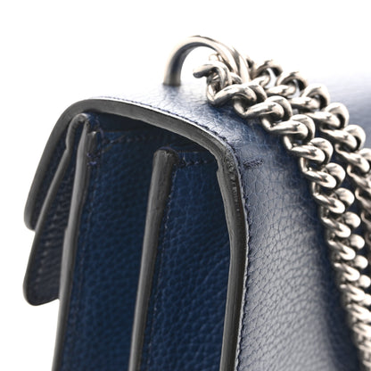 Gucci Dollar Calfskin Crystal Small Dionysus Shoulder Bag Blue Agata Montana Sapphire 11 of 14