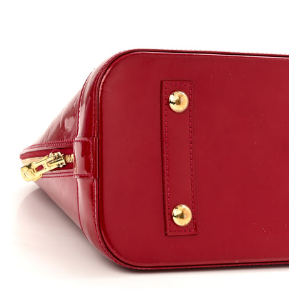 Louis Vuitton Vernis Alma PM Cherry 9 of 14