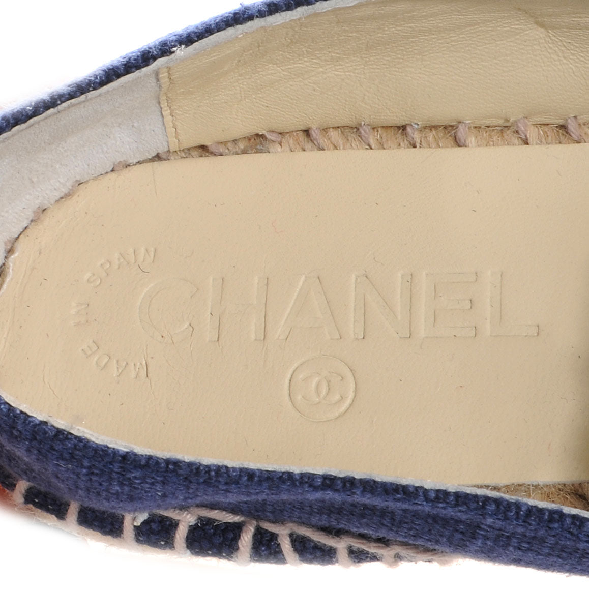 Denim Espadrilles Blue Black 39
