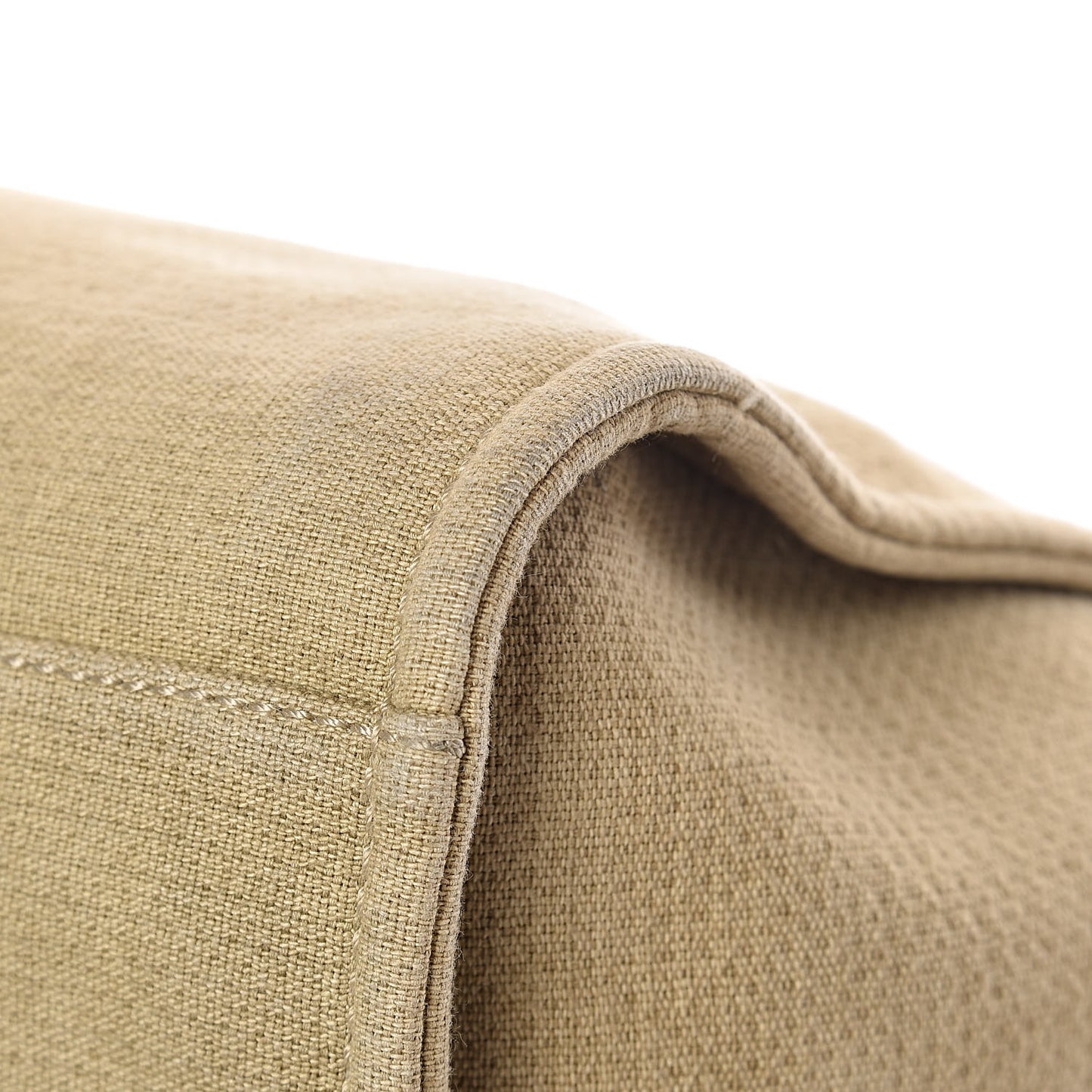Canvas Large Deauville Tote Beige Black