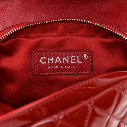 Chanel Patent Brilliant Mini Flap WOC Bag Red 7 of 12