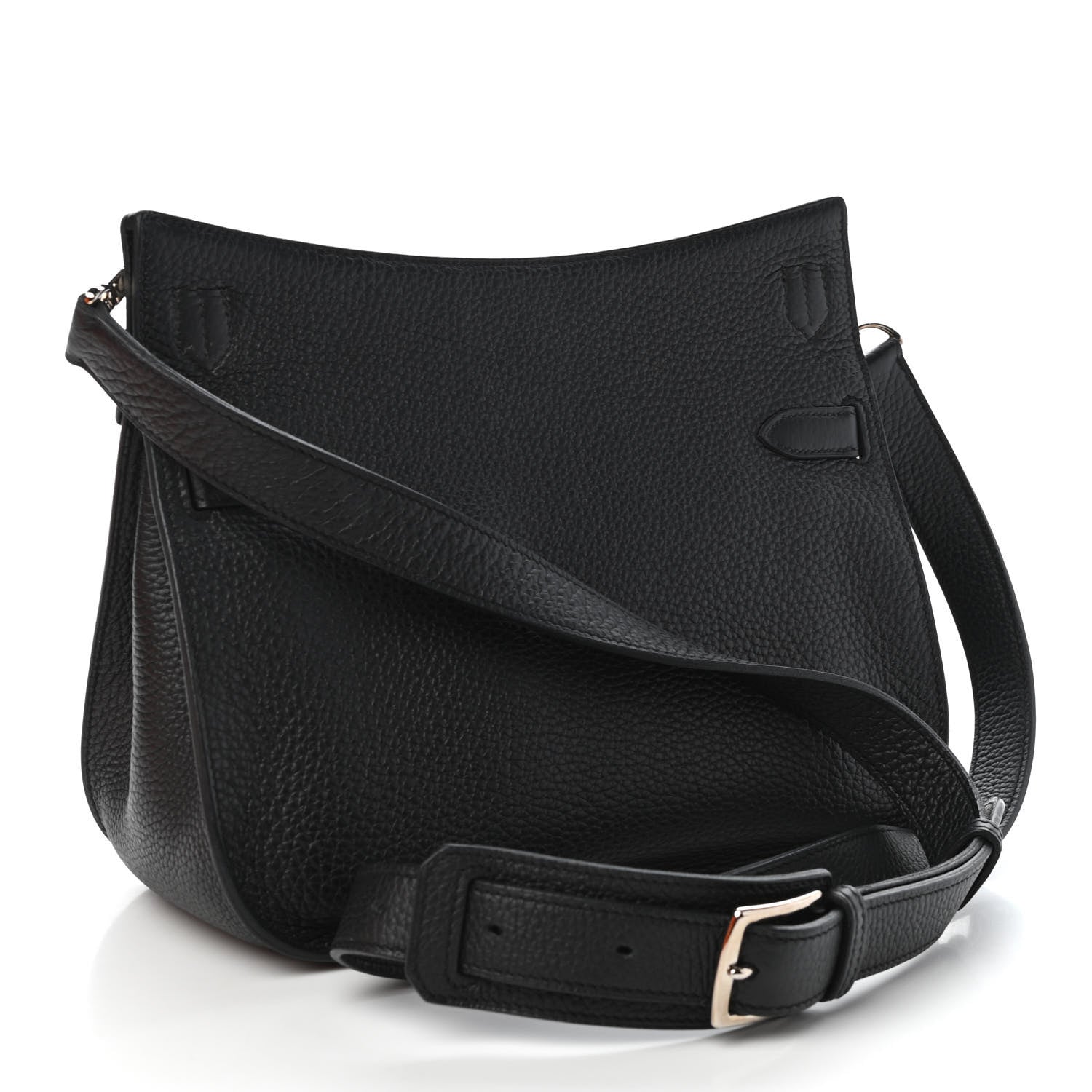 Hermes Taurillon Clemence Jypsiere 28 Black 3 of 10