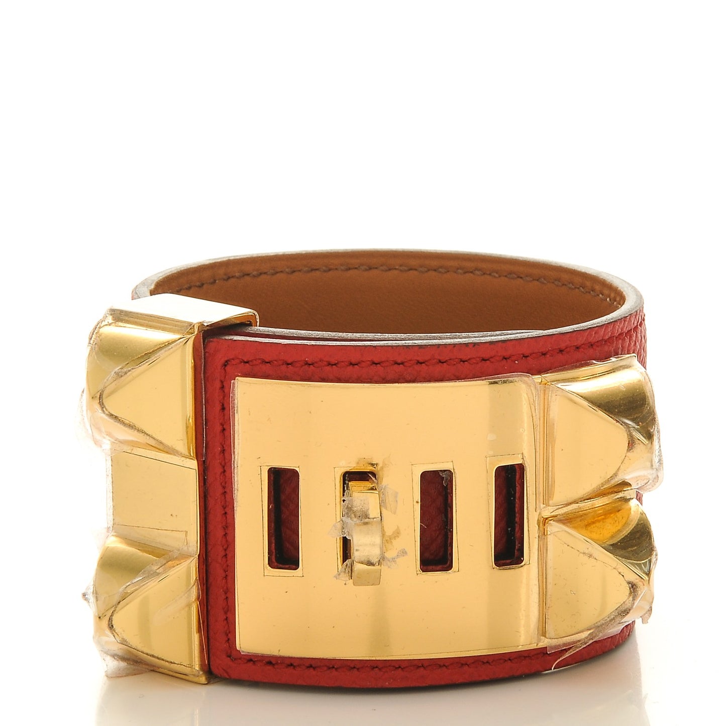 Epsom Collier de Chien CDC Bracelet S Rouge Casaque