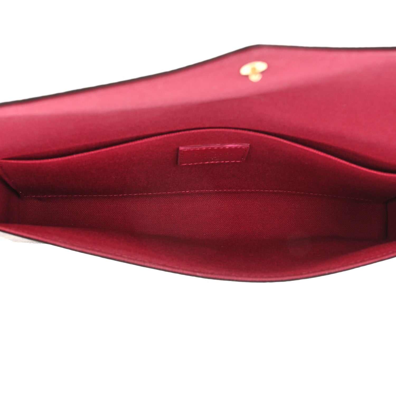 Louis Vuitton Monogram Pochette Felicie Chain Wallet Fuchsia 6 of 11