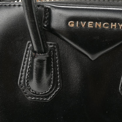 Givenchy Shiny Lord Calfskin Mini Antigona Black 12 of 17