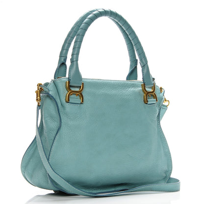 Chloe Calfskin Medium Marcie Satchel Mint Tea 3 of 6