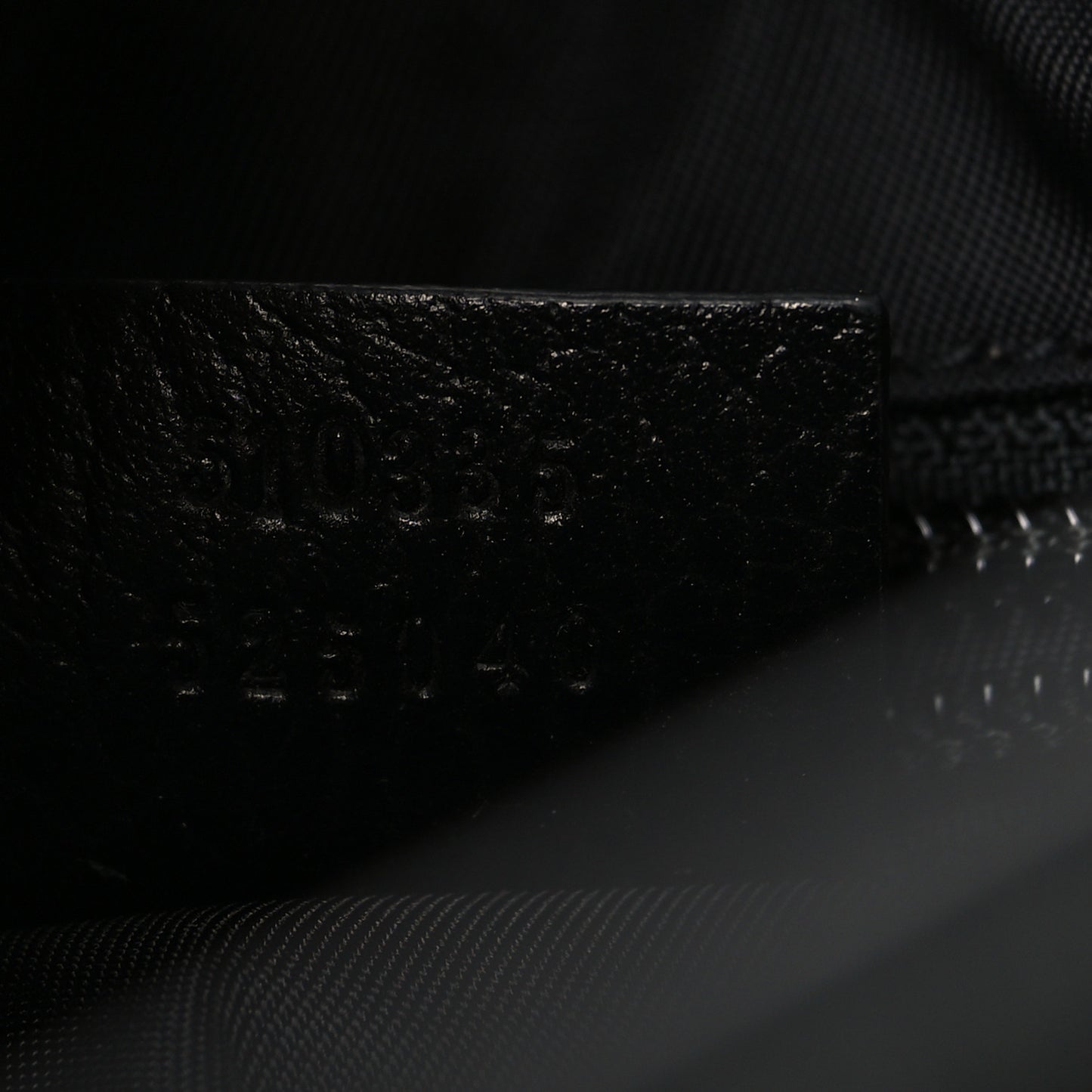 Nylon Monogram Double Buckle Flap Messenger Bag Black