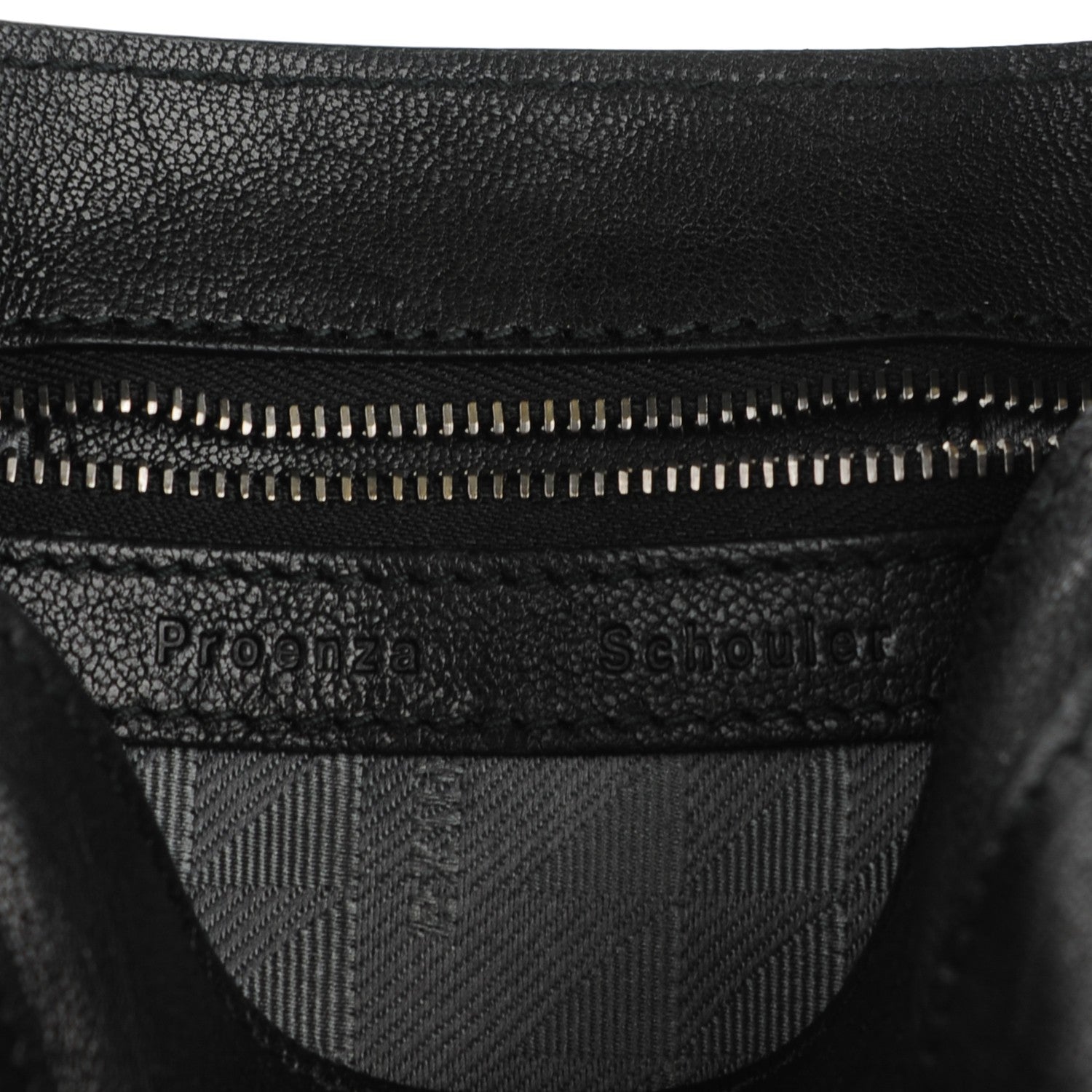 Proenza Schouler Lambskin PS1 Pouch Messenger Black 7 of 10