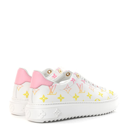 Louis Vuitton Monogram By The Pool Time Out Sneakers 38 Rose 4 of 10