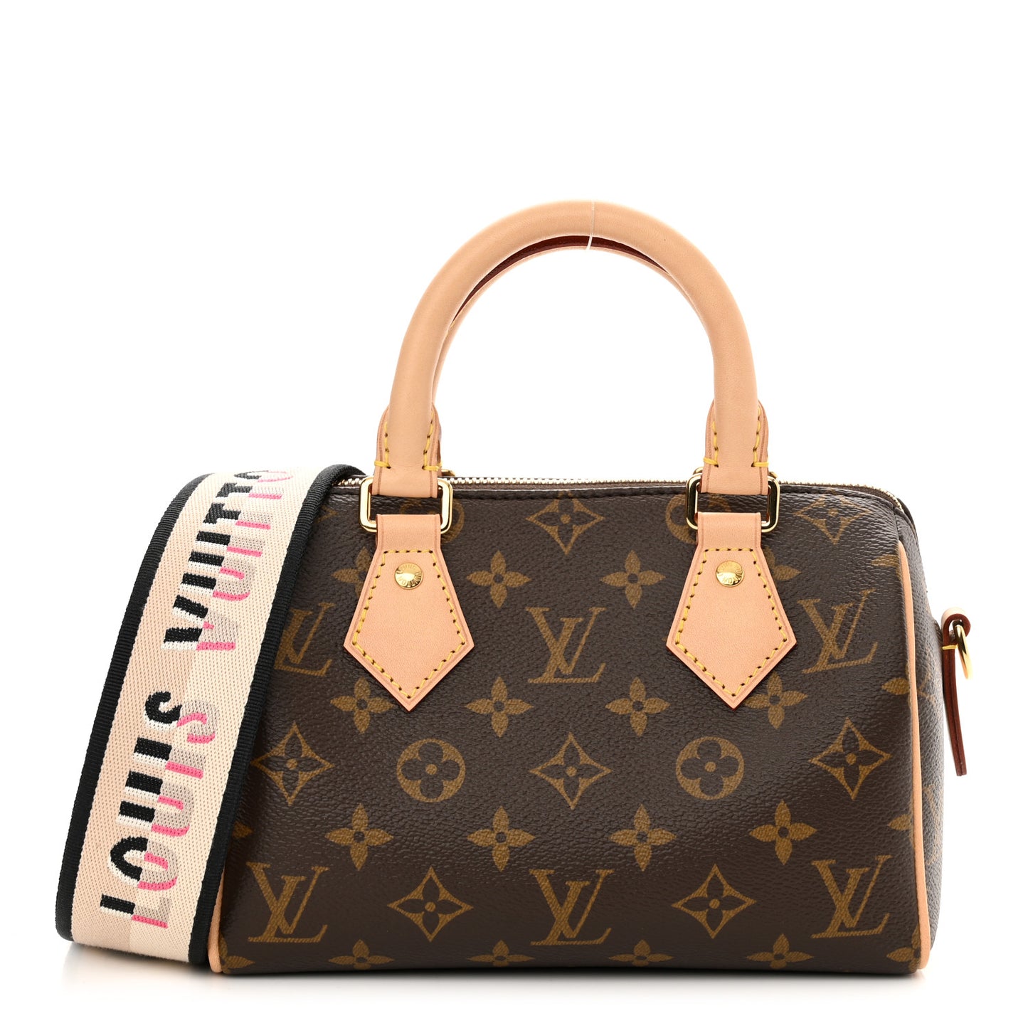 Monogram Speedy Bandouliere 20 Black