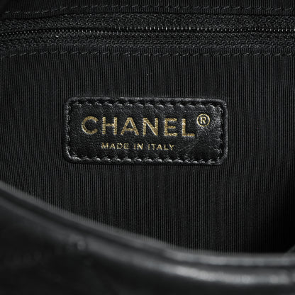 Chanel Calfskin Medium Chain Me Hobo Black 6 of 7