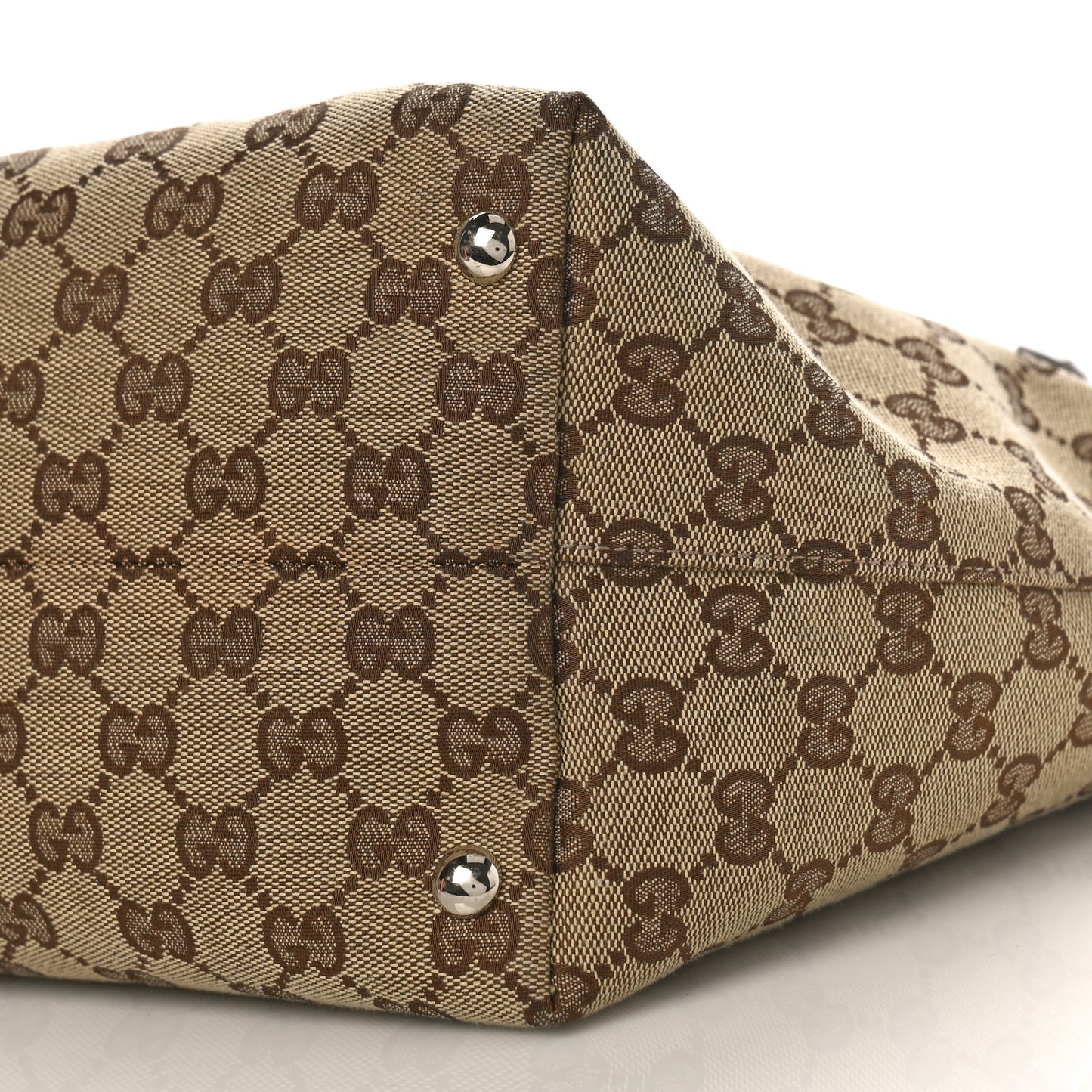 Monogram Medium Icon Bit Tote Dark Brown