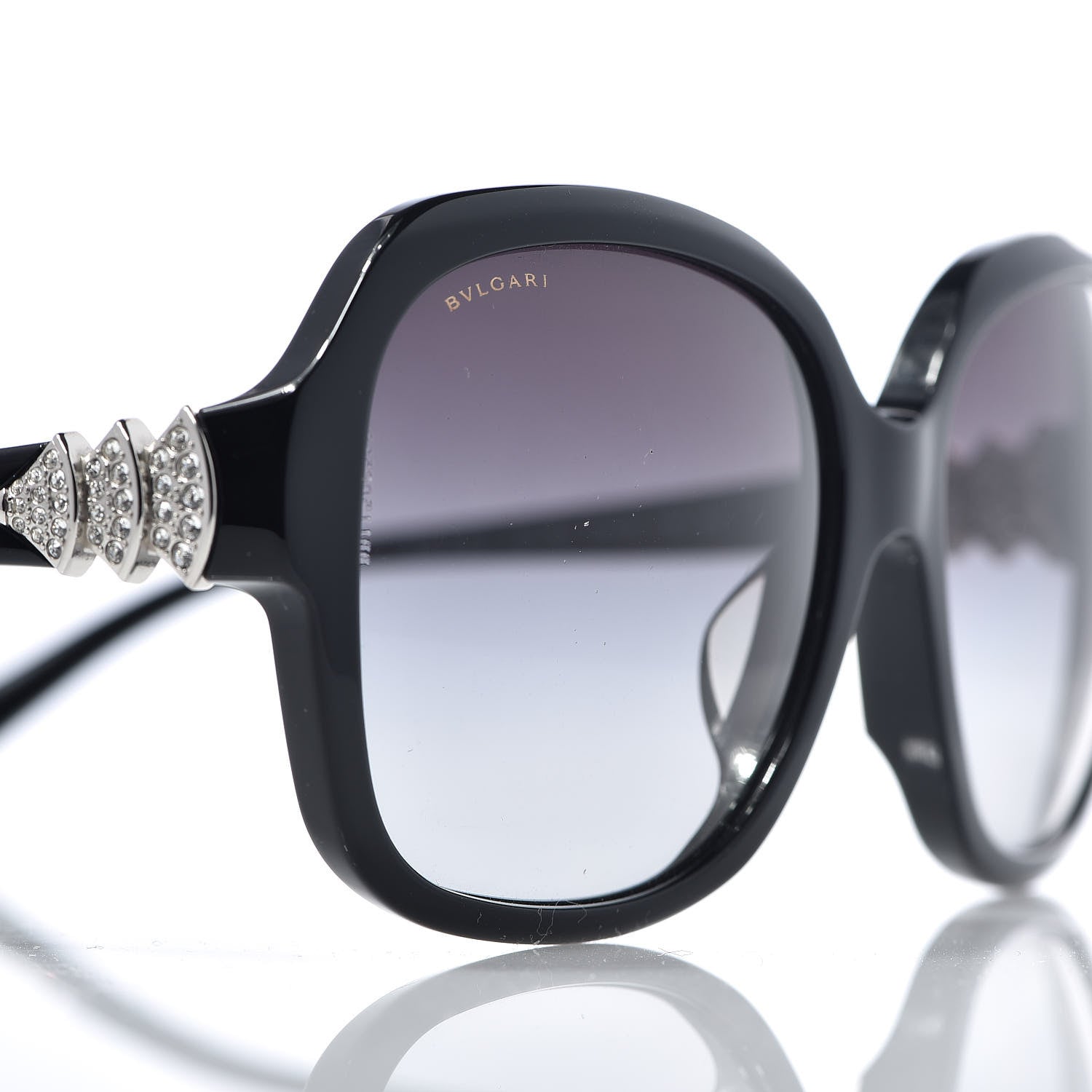 Bulgari Oversized Sunglasses 8124-B Black 7 of 8