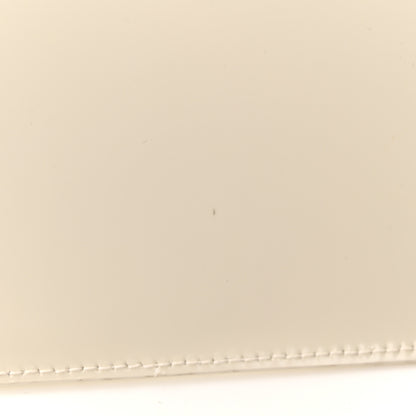 Bottega Veneta Brushed Calfskin Cradle Fold Over Shoulder Bag White Parakeet 17 of 17