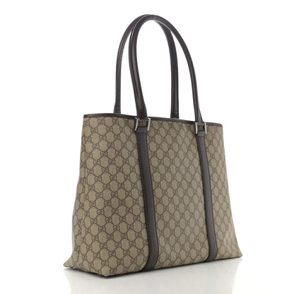 Gucci GG Plus Monogram Tote Dark Brown 3 of 15