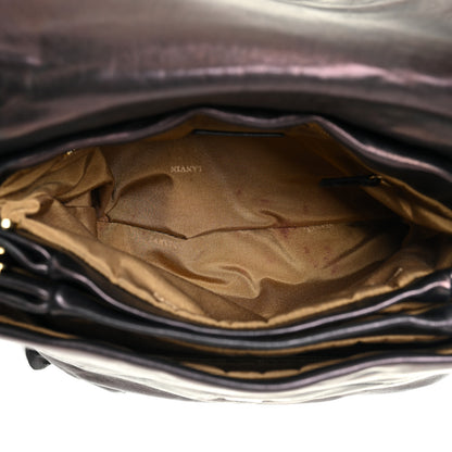 Lanvin Lambskin Quilted Medium Sugar Flap Shoulder Bag Black 6 of 19