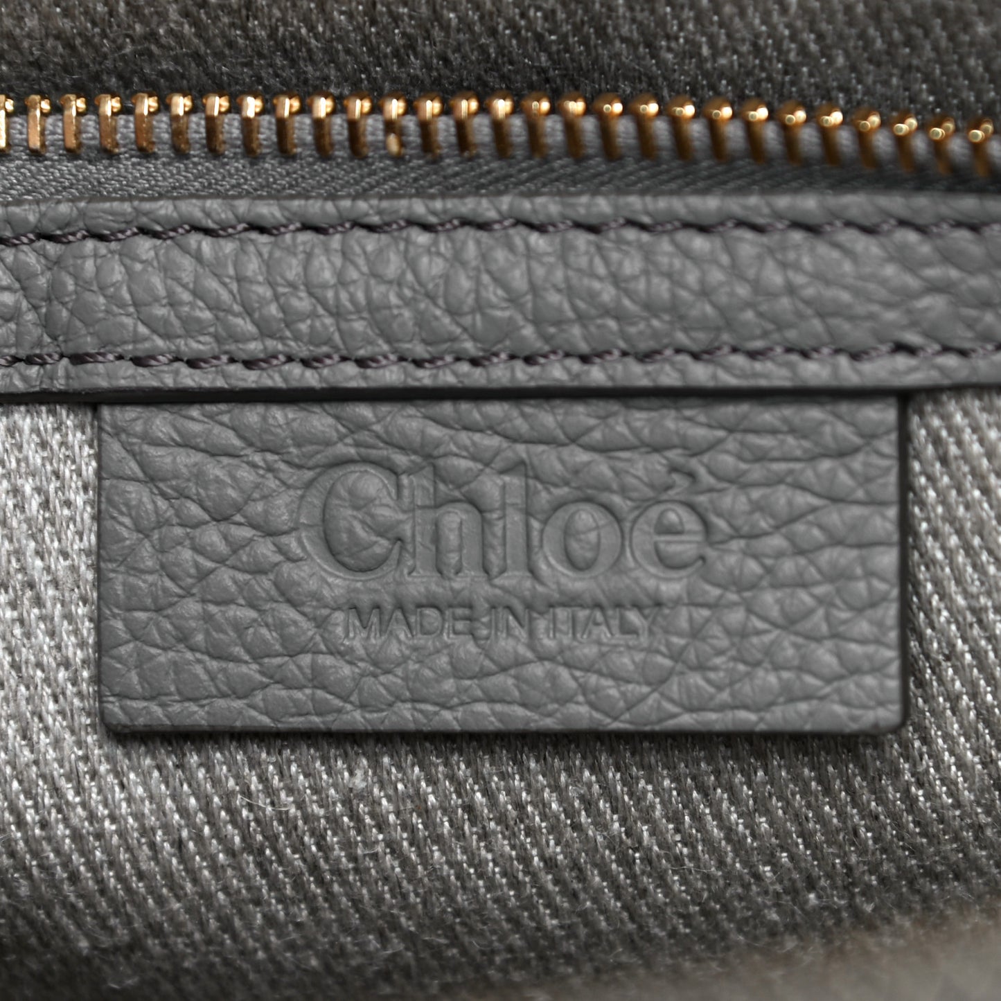 Calfskin Small Marcie Satchel Cashmere Grey