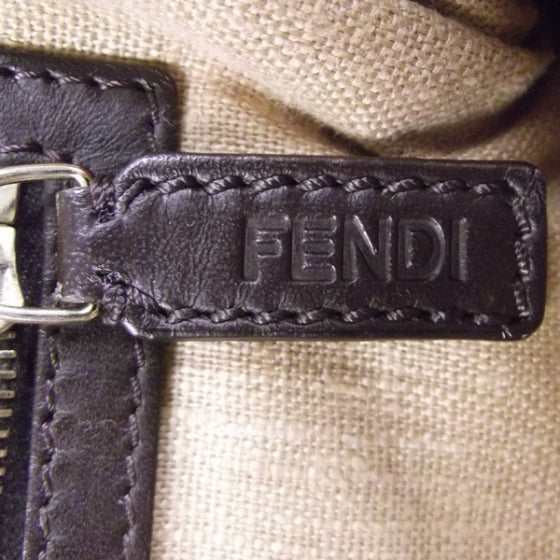 Fendi Zucca Buckle Satchel 11 of 15