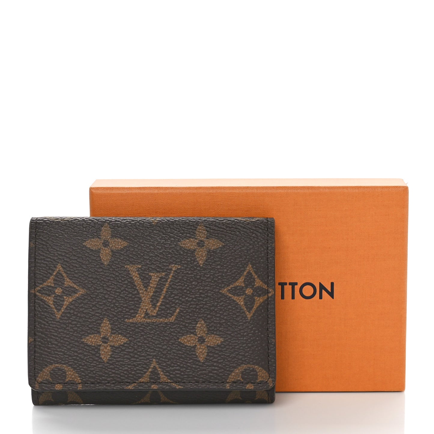 Monogram Envelope Business Card Holder