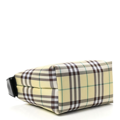 Burberry House Check Hand Bag Green Multicolor 3 of 5