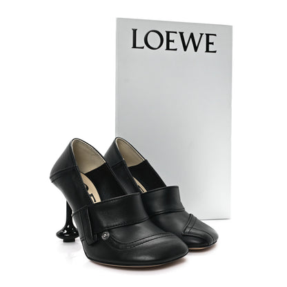 Loewe Goatskin Toy Panta 90 Pumps 36 Black 10 of 10