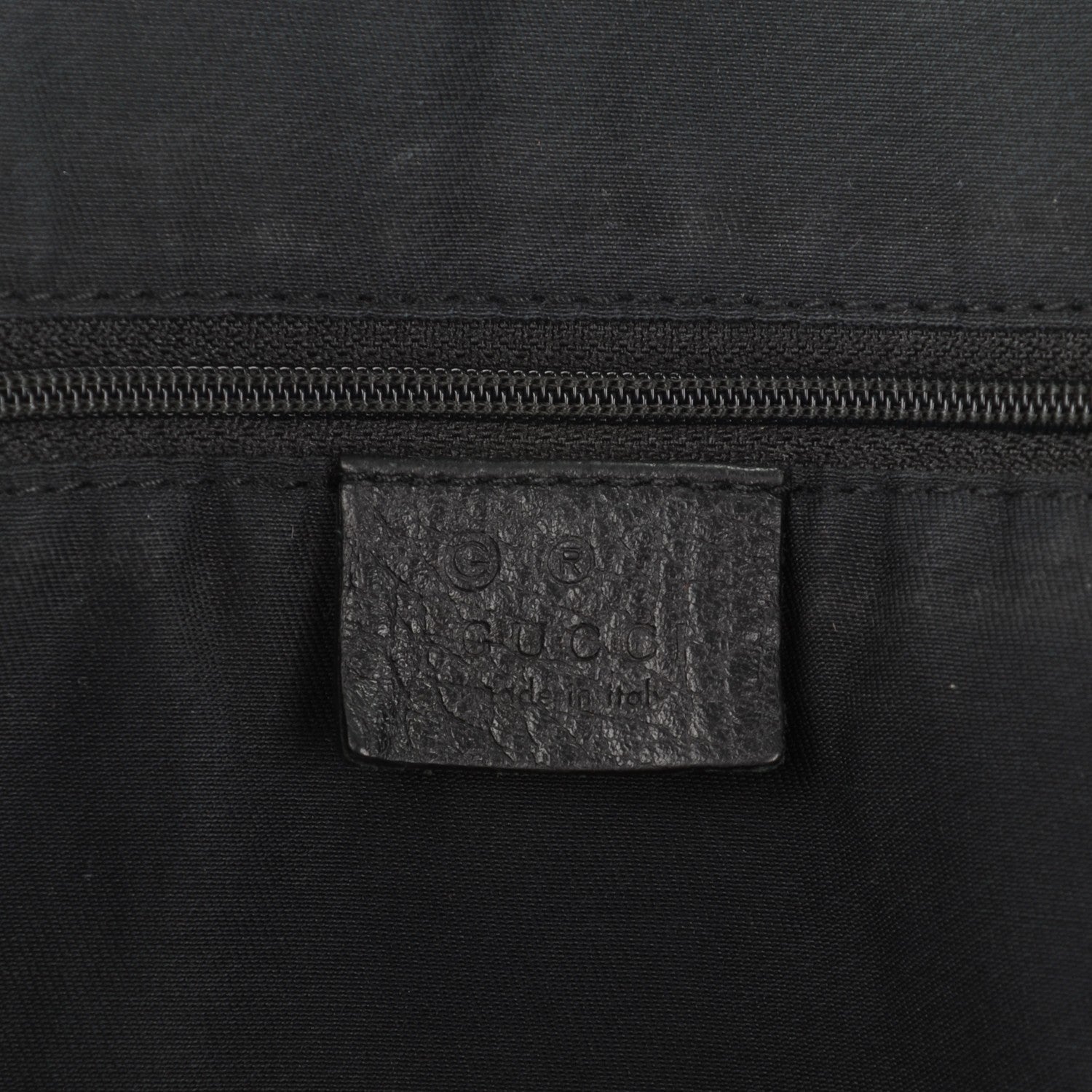 Gucci Nylon Monogram Large Tote Black 6 of 10