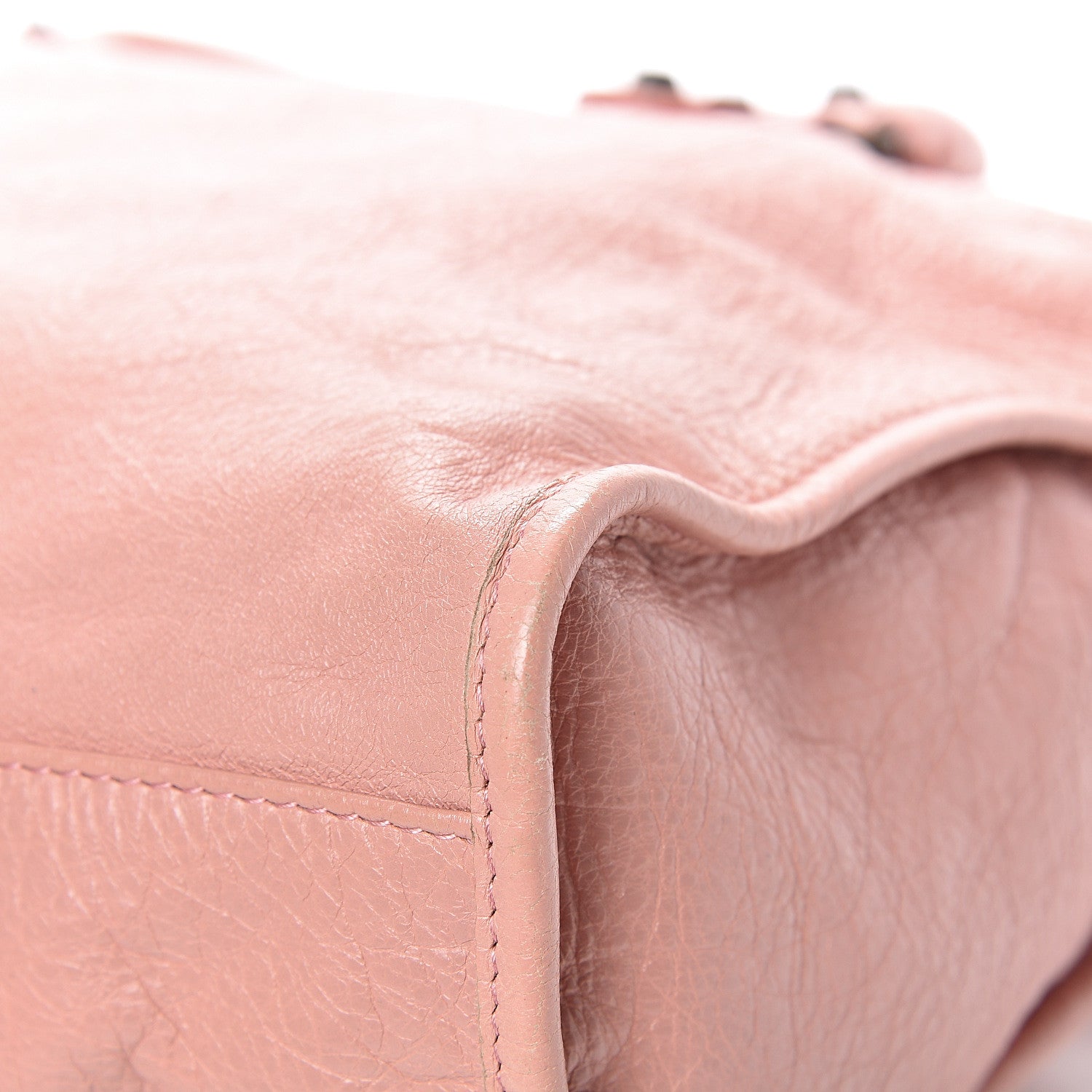 Balenciaga Agneau Classic Hardware City Rose Peche 10 of 12