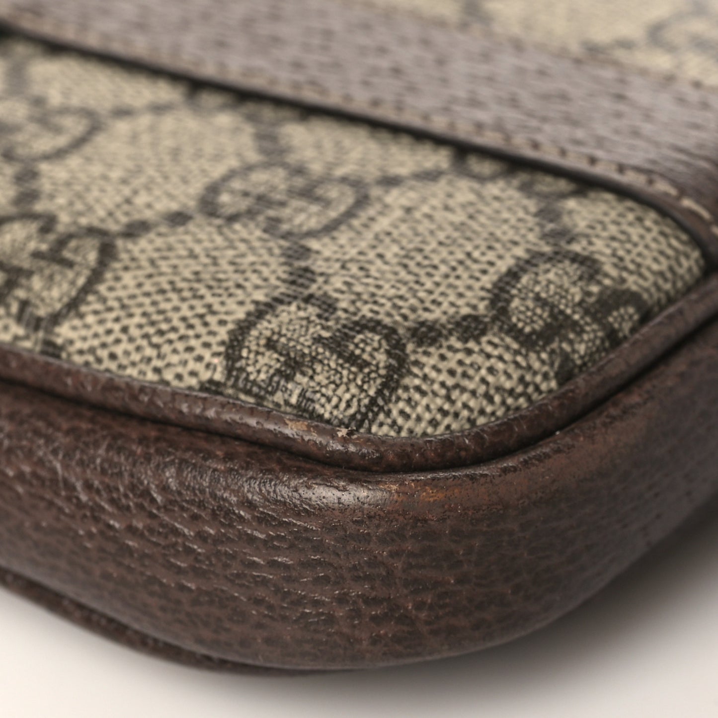 GG Supreme Monogram Web Mini Ophidia GG Bag Brown