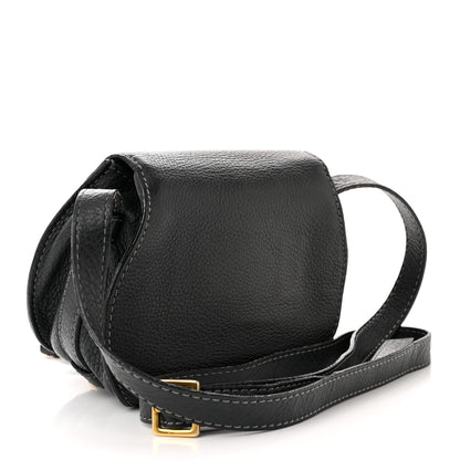 Chloe Calfskin Mini Marcie Round Crossbody Bag Black 3 of 12