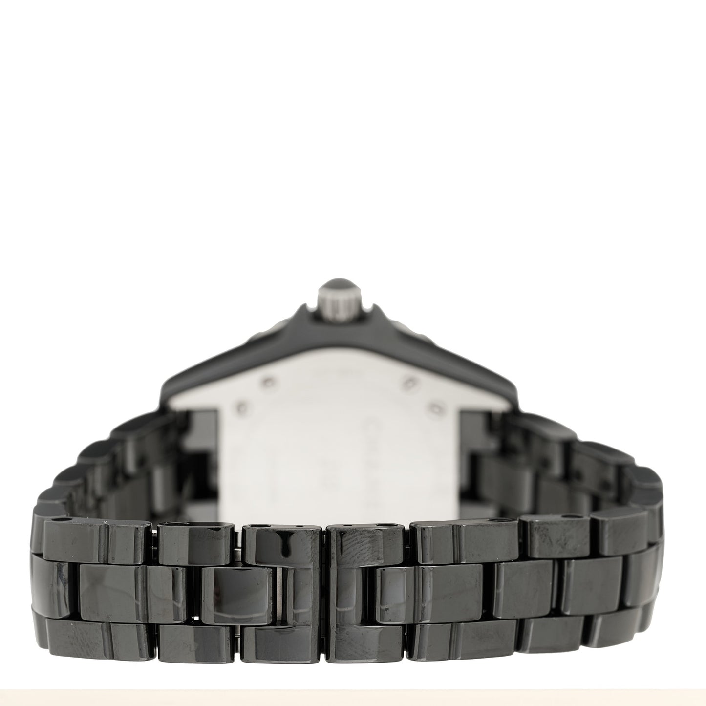Stainless Steel Ceramic 33mm J12 Quartz Watch Black