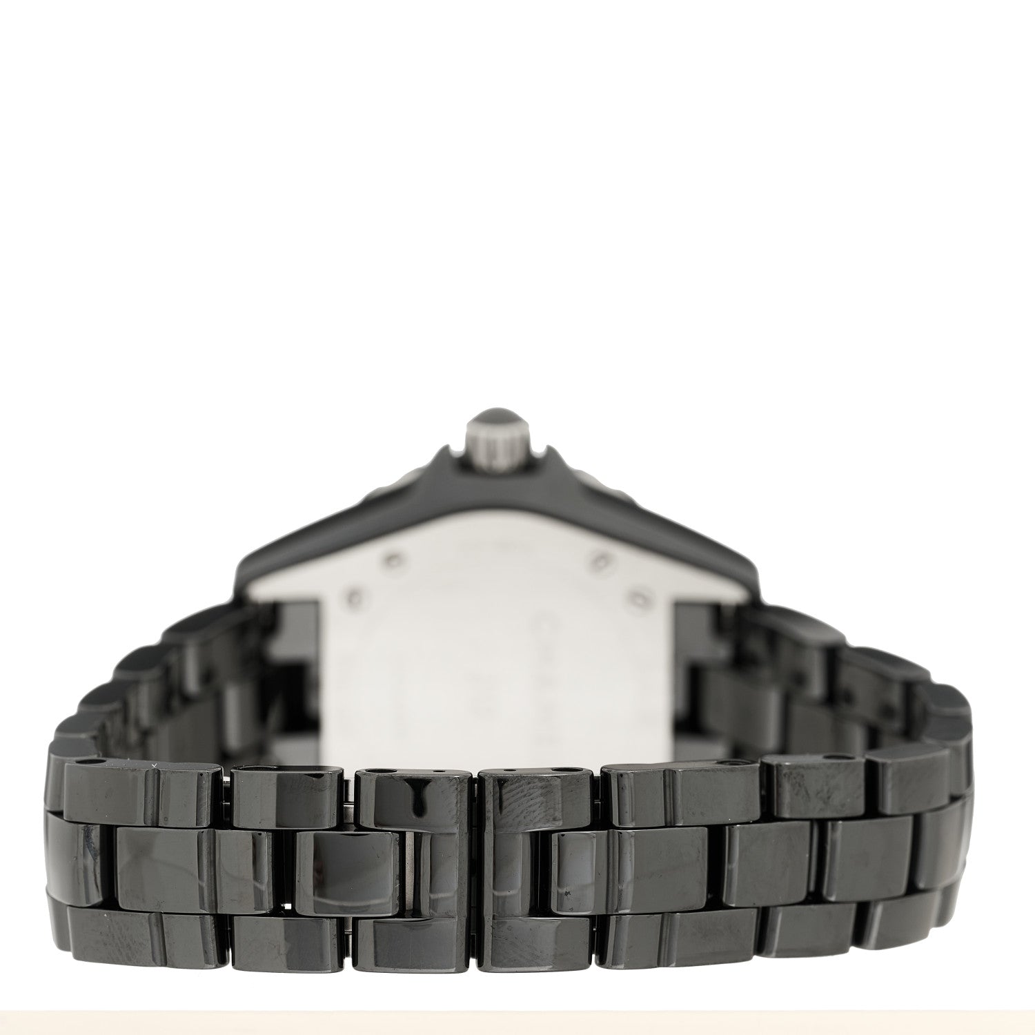Chanel Stainless Steel Ceramic 33mm J12 Quartz Watch Black 3 of 5