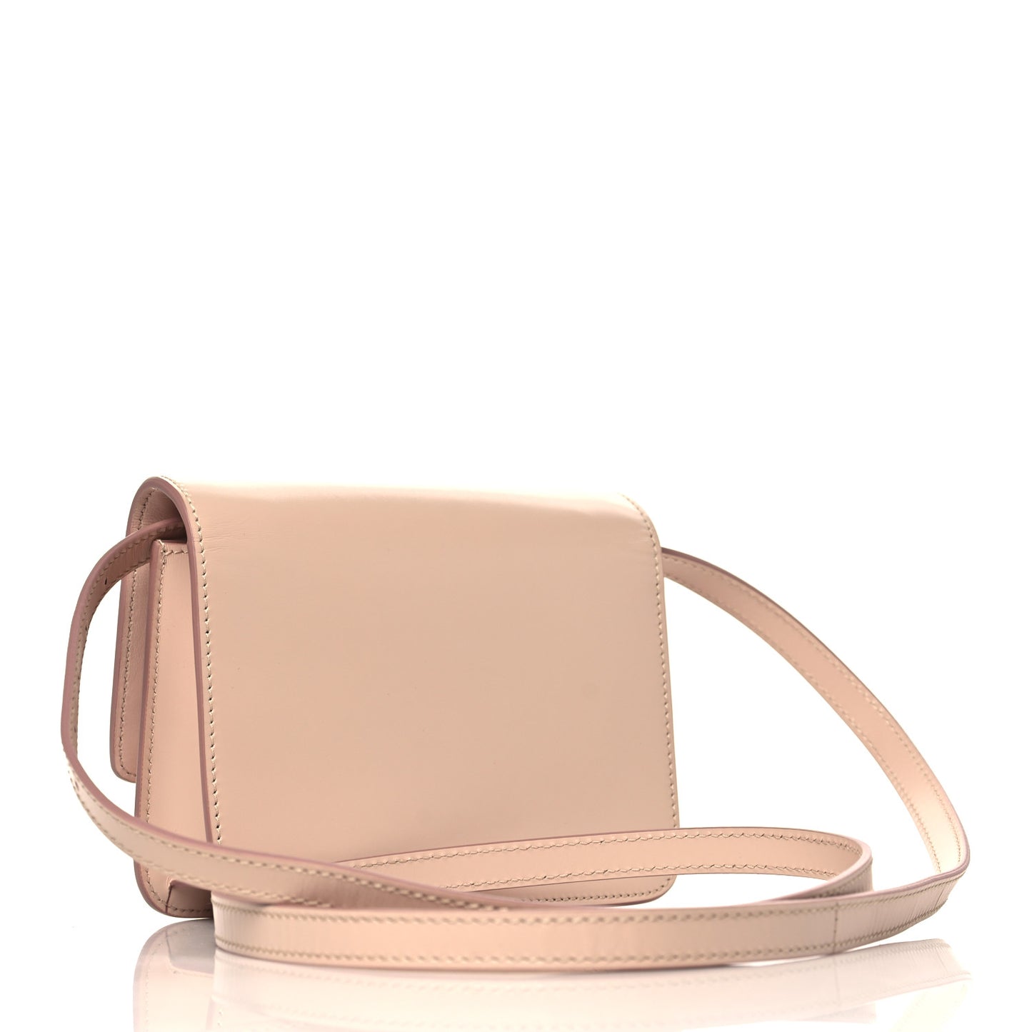 Calfskin Small TB Bag Rose Beige