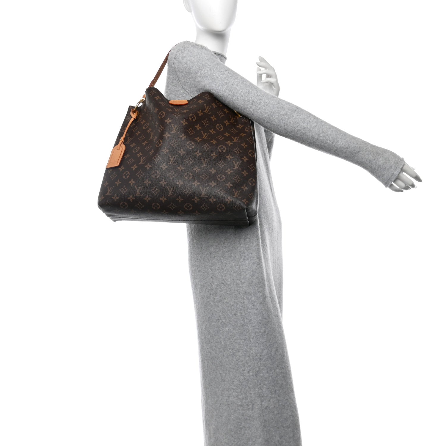 Louis Vuitton Monogram Graceful MM Pivoine 2 of 10