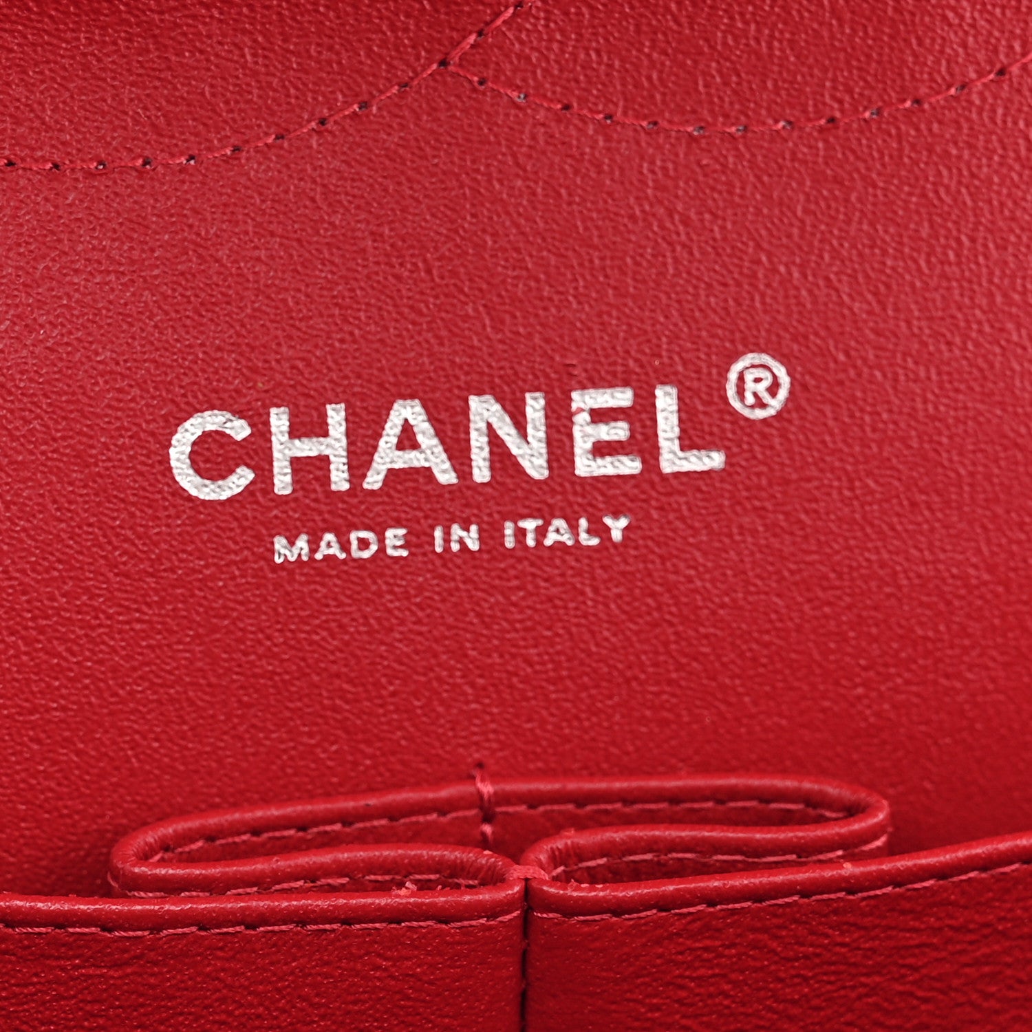 Chanel Caviar Quilted Jumbo Double Flap Red 6 of 11