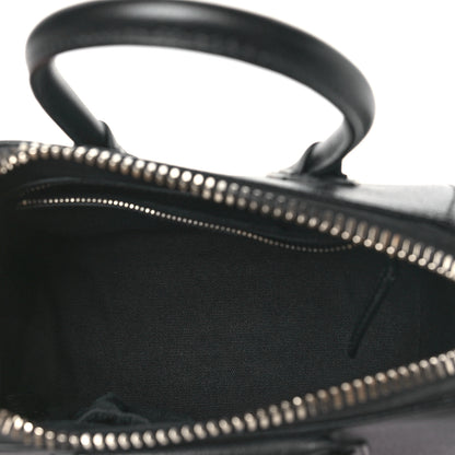 Givenchy Sugar Goatskin Striped Mini Antigona Black 5 of 10
