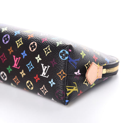 Louis Vuitton Monogram Multicolor Cosmetic Pouch Black Grenade 8 of 10