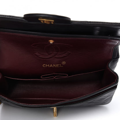 Chanel Lambskin Quilted Small Double Flap Black 5 of 11