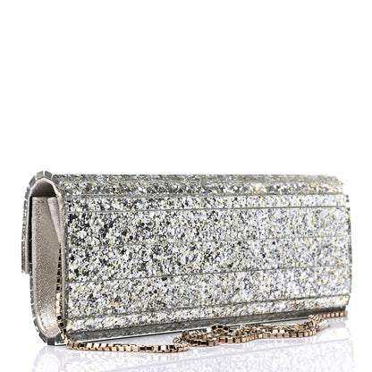 Jimmy Choo Acrylic Glitter Sweetie Clutch Champagne 2 of 4