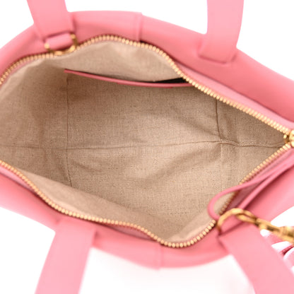 Mansur Gavriel Calfskin Mini Tulipano Bag Peony 5 of 9