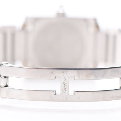 Cartier Stainless Steel 20mm Tank Francaise Quartz Watch 6 of 6