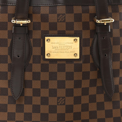 Louis Vuitton Damier Ebene Hampstead MM 7 of 9